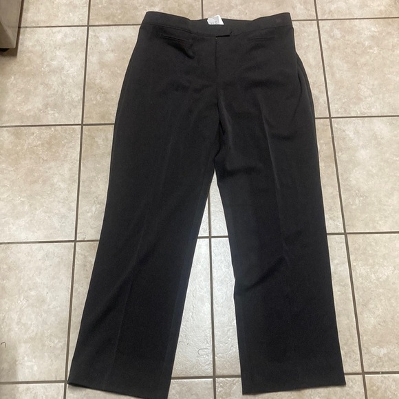 ConradC collection black stretch  dress pants - Picture 1 of 5
